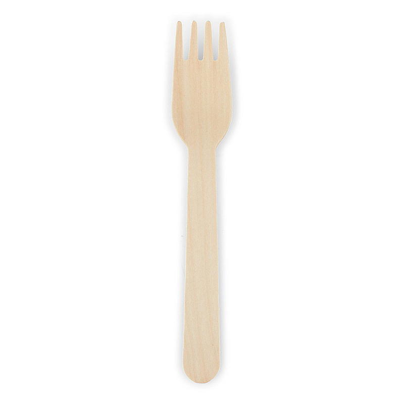Nature engangsgafler 100-pakning, laget av tre