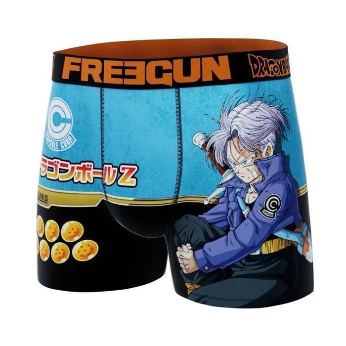 Boxer da uomo FREEGUN Dragon Ball Z, confezione da 4