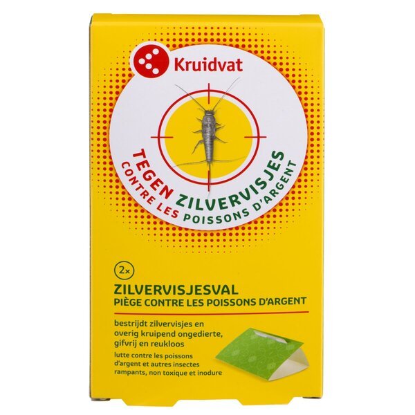 Kruidvat klopka za srebrne ribice<br>2 komada
