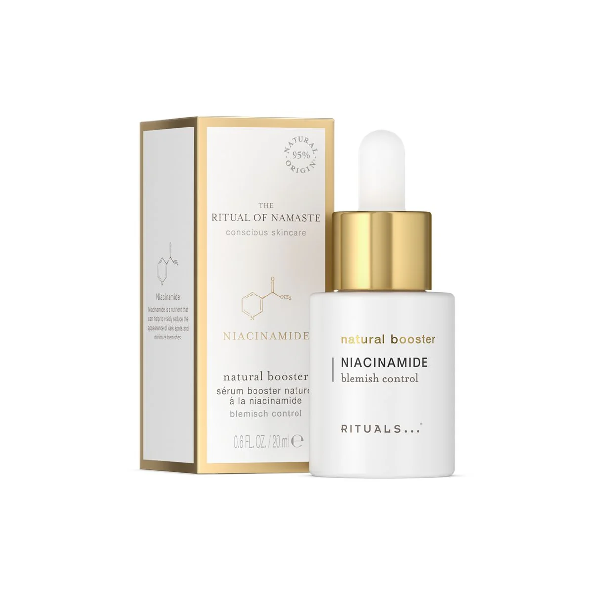 The Ritual of Namaste Siero Niacinamide Natural Booster - Siero viso antimperfezioni