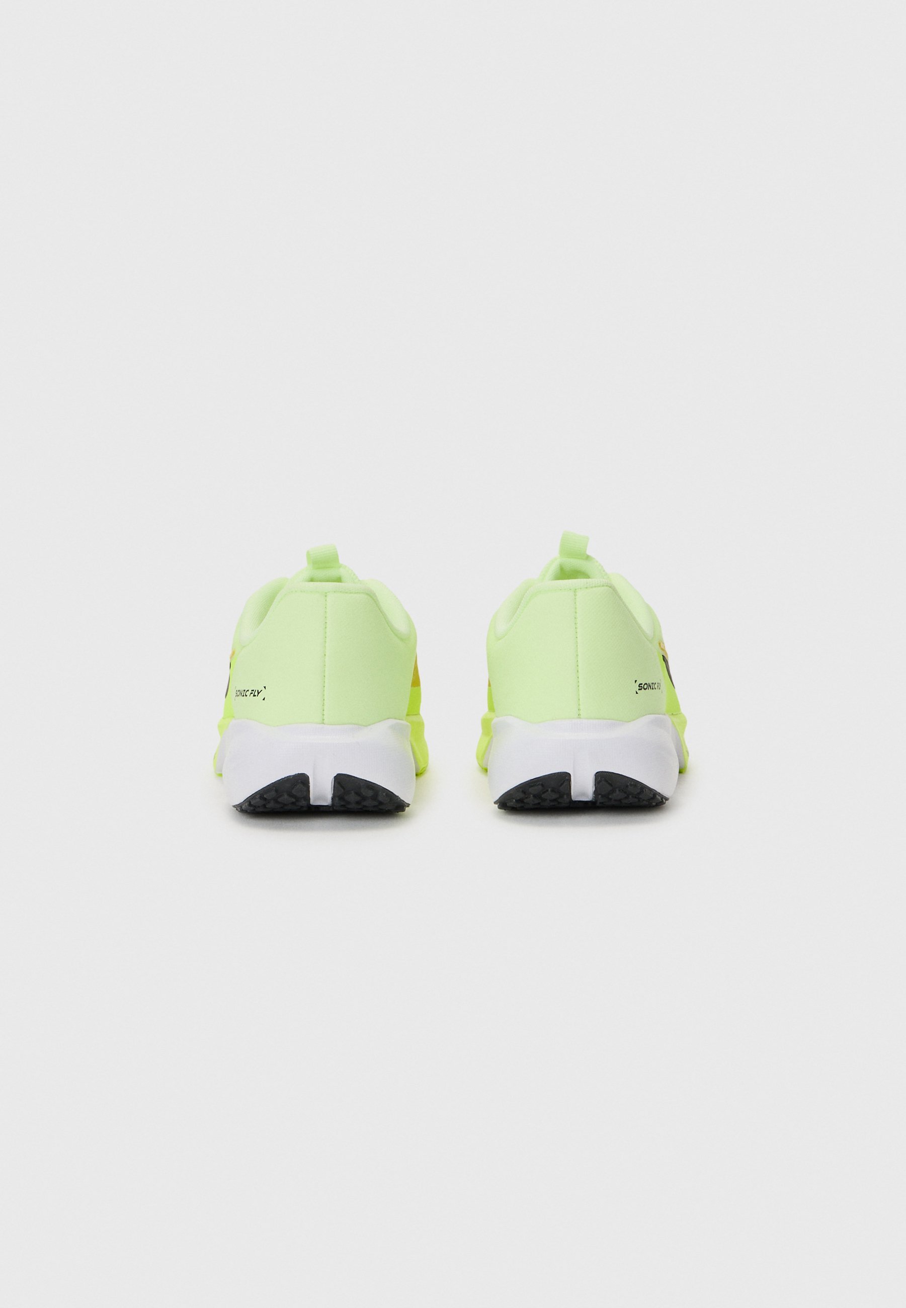 Nike Performance SONIC FLY - Hardloopschoenen voor op de weg - lichtgroen/zwart/citroen