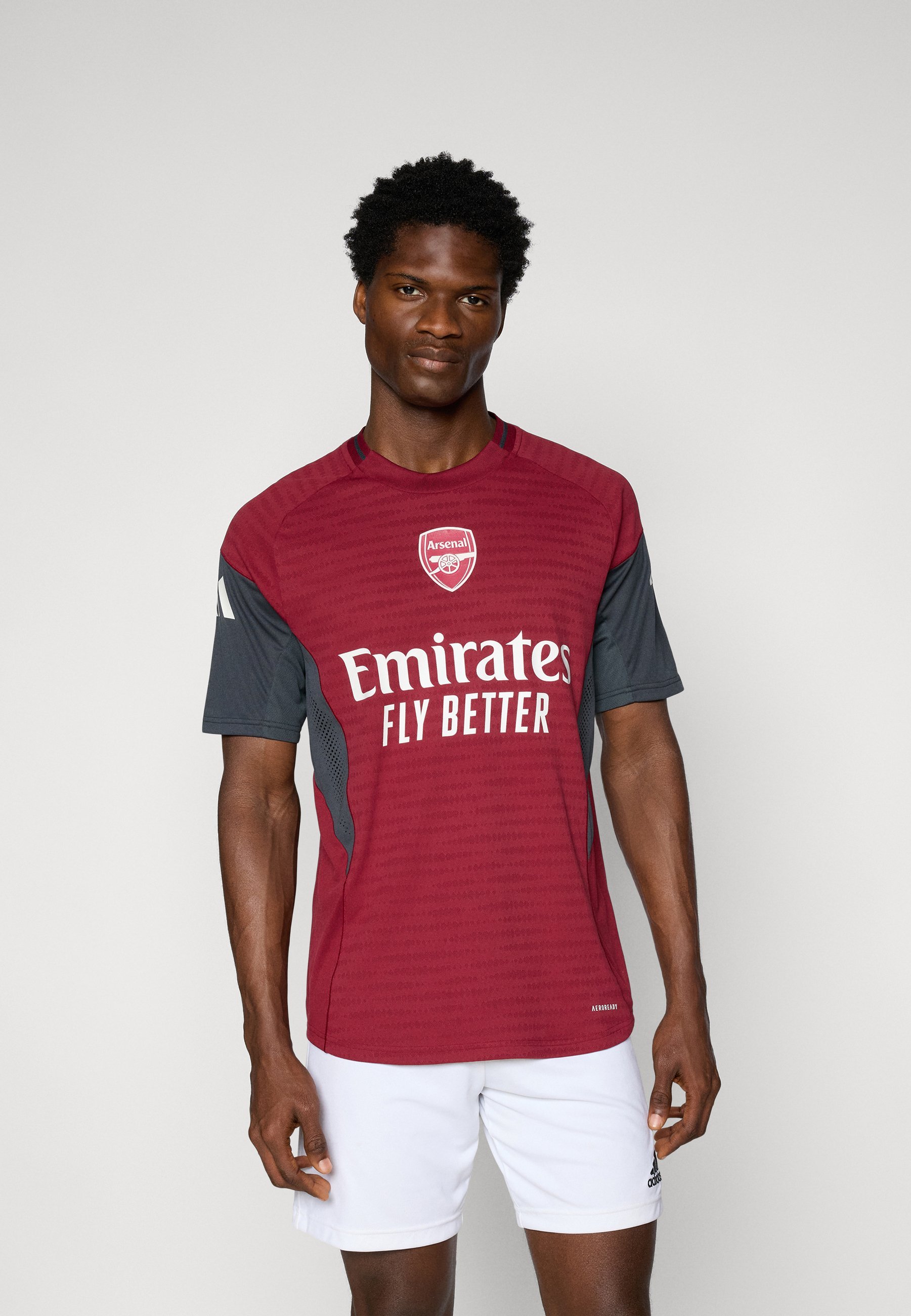 adidas Performance ARSENAL FC PRO - Maillot de football - Col des couleurs bordeaux/gris foncé