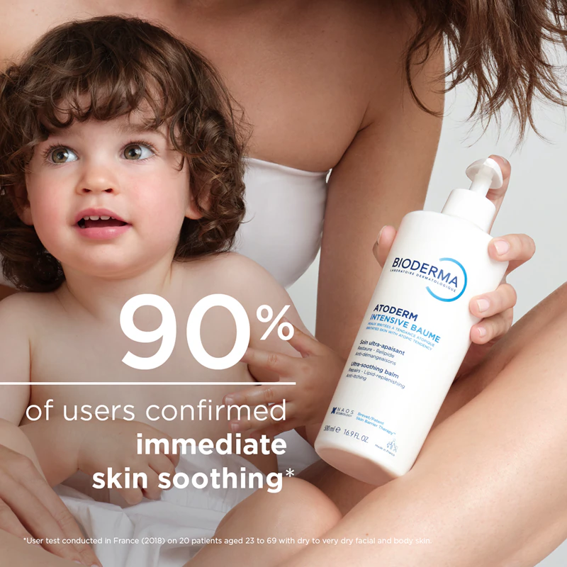 Bioderma Atoderm Intensive Baume, bálsamo intensamente suavizante para pele seca e atópica.