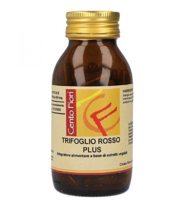 HUNDRED FLOWERS Trèfle Rouge Plus 100 Capsules Adjuvant Végan pour les symptômes de la ménopause
