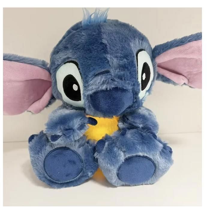 Peluche de Stitch de 30 cm con luz y música: un suave peluche con luz LED relajante para niños.