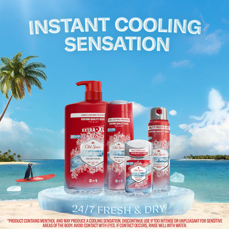 Sprchový gél 3 v 1 Old Spice Cold Spice