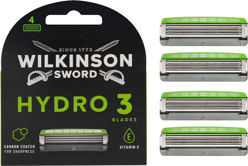 Wilkinson Sword Hydro3 Skin Protection Black Edition резервна глава