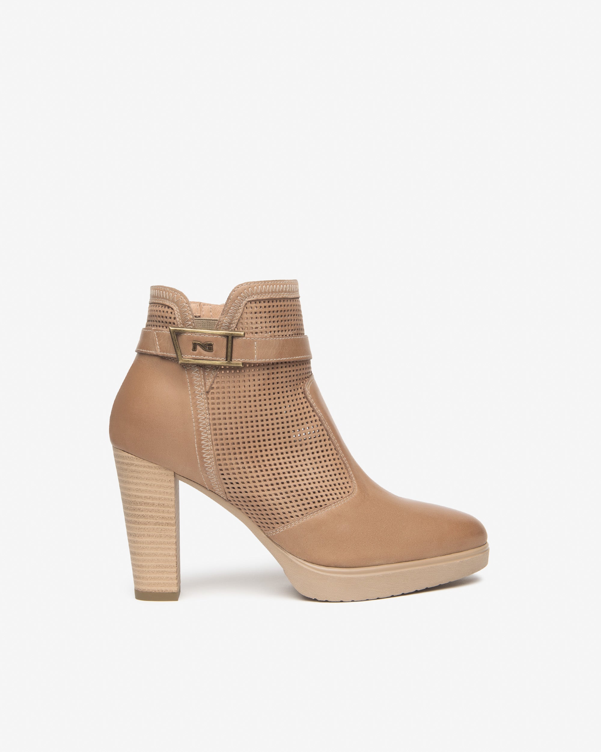  Damen-Ankle-Boots aus Leder