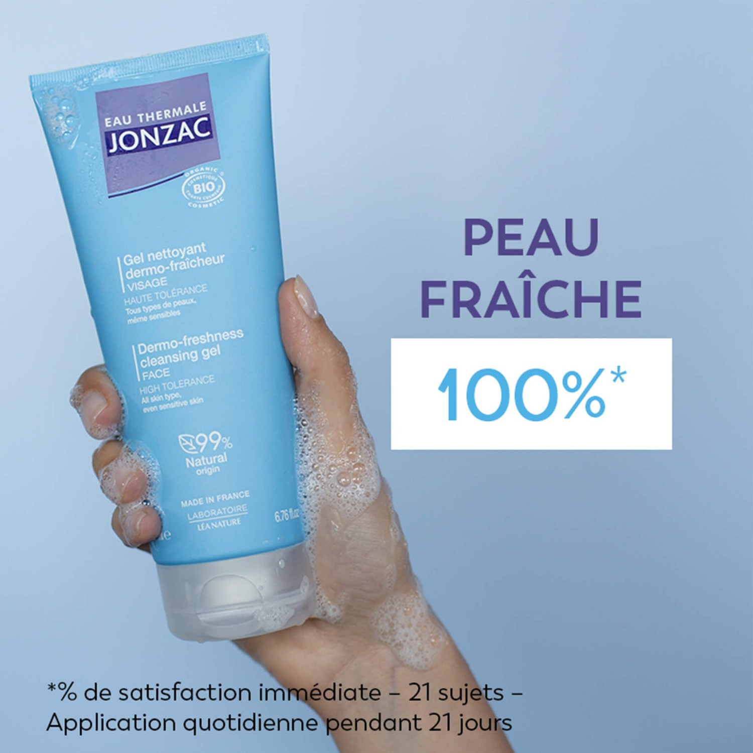 Jonzac Gel nettoyant dermo-fraîcheur
