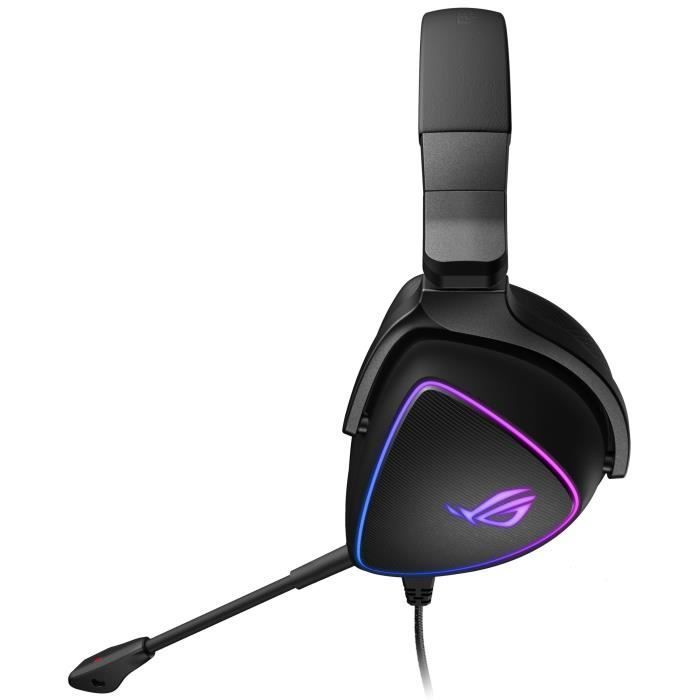 Cuffie da gaming ASUS ROG Delta S - USB-C - Ultraleggere - RGB - Compatibili con PC, Nintendo Switch e Sony PlayStation