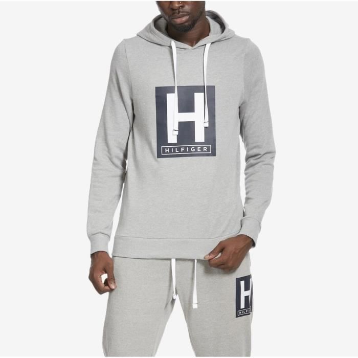 Tommy Hilfiger Men's Grey Sport Hoodie