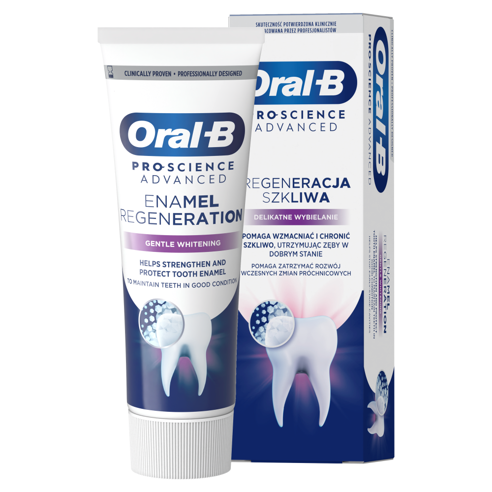 Oral-B Pro-Science Advanced Enamel Regeneration nežno beljenje zob
