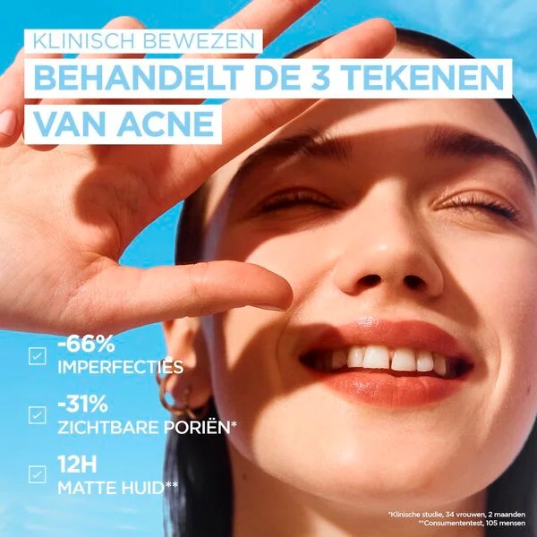 Garnier Ambre Solaire Super Uv niacinamid SPF50+ fluid protiv nesavršenosti<br>40 ml