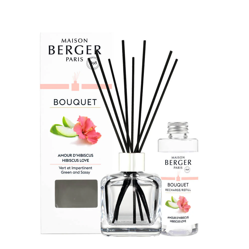 Bouquet Parfumé Bouquet Cube Amour d'Hibiscus - Diffusore di Profumo