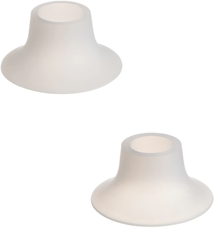 Peças de reposição de silicone Canpol babies para bombas de extração de leite materno - Somente inserções de silicone (17/19 mm)