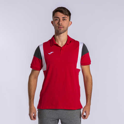 Polo Manga Corta Joma Confort Iii Rojo