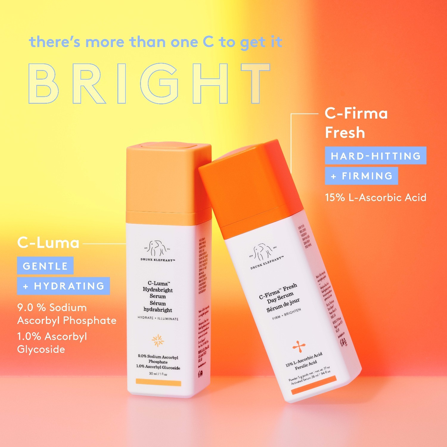 Opité sloní sérum s vitamínom C C-Luma™ Hydrabright sérum – 30 ml