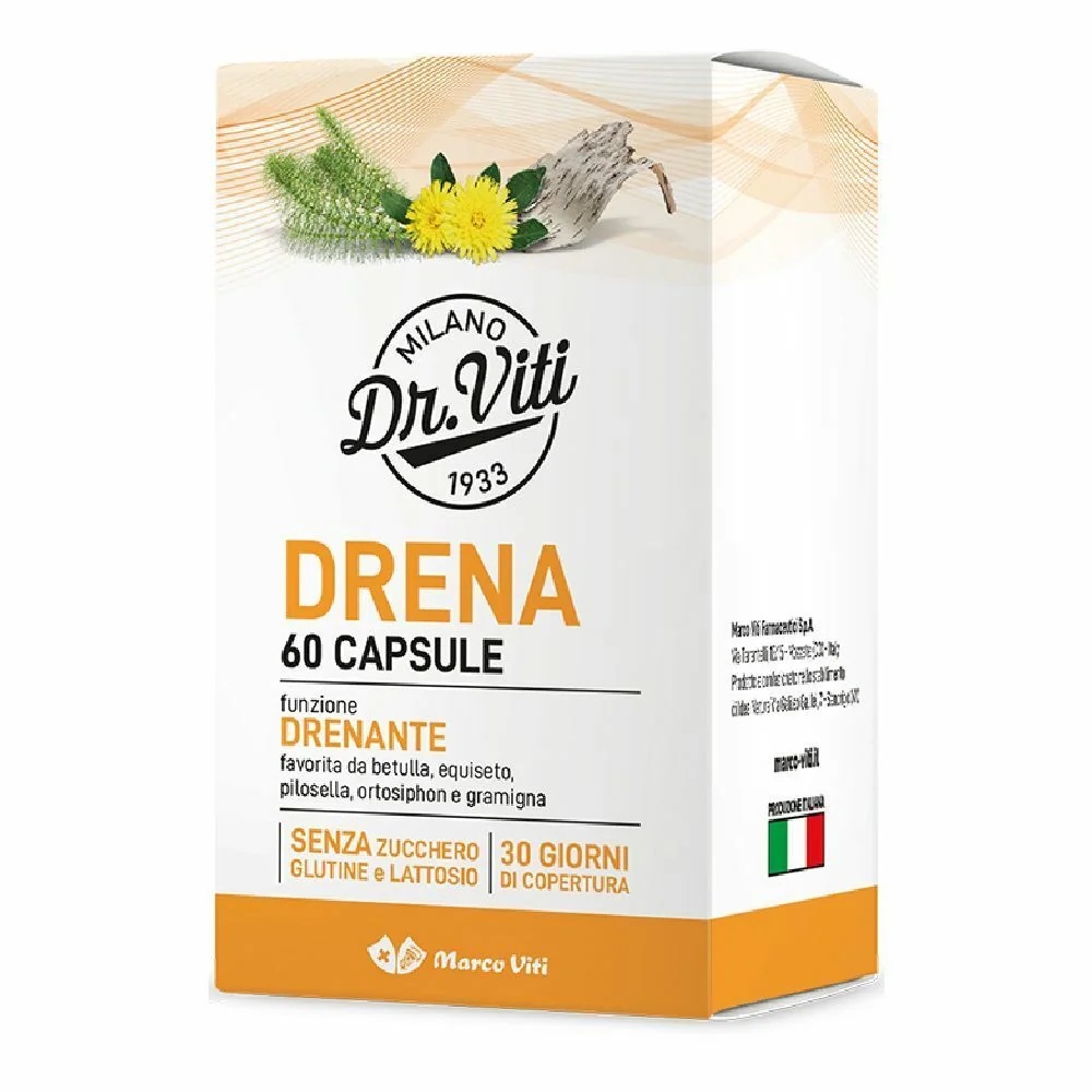 MARCO VITI Drena Forte 60 capsules Drainerend effect