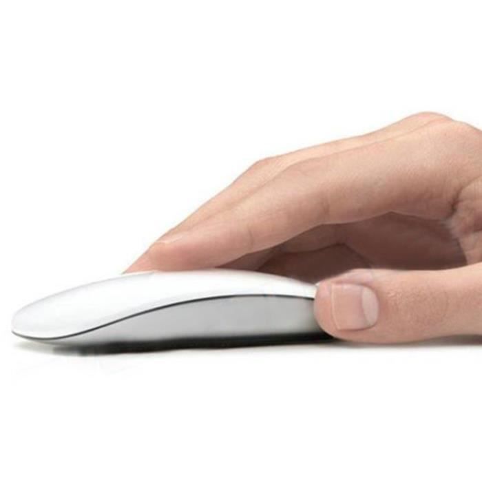 Ultra-thin, Universal Wireless USB Mouse for PC with Optical Sensor and 3 Buttons (White)