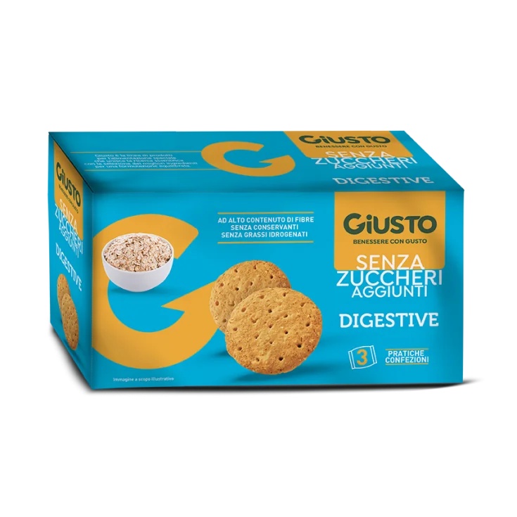 GIUSTO Galletas Giusto sin azúcar 225 g Comodidad con sabor