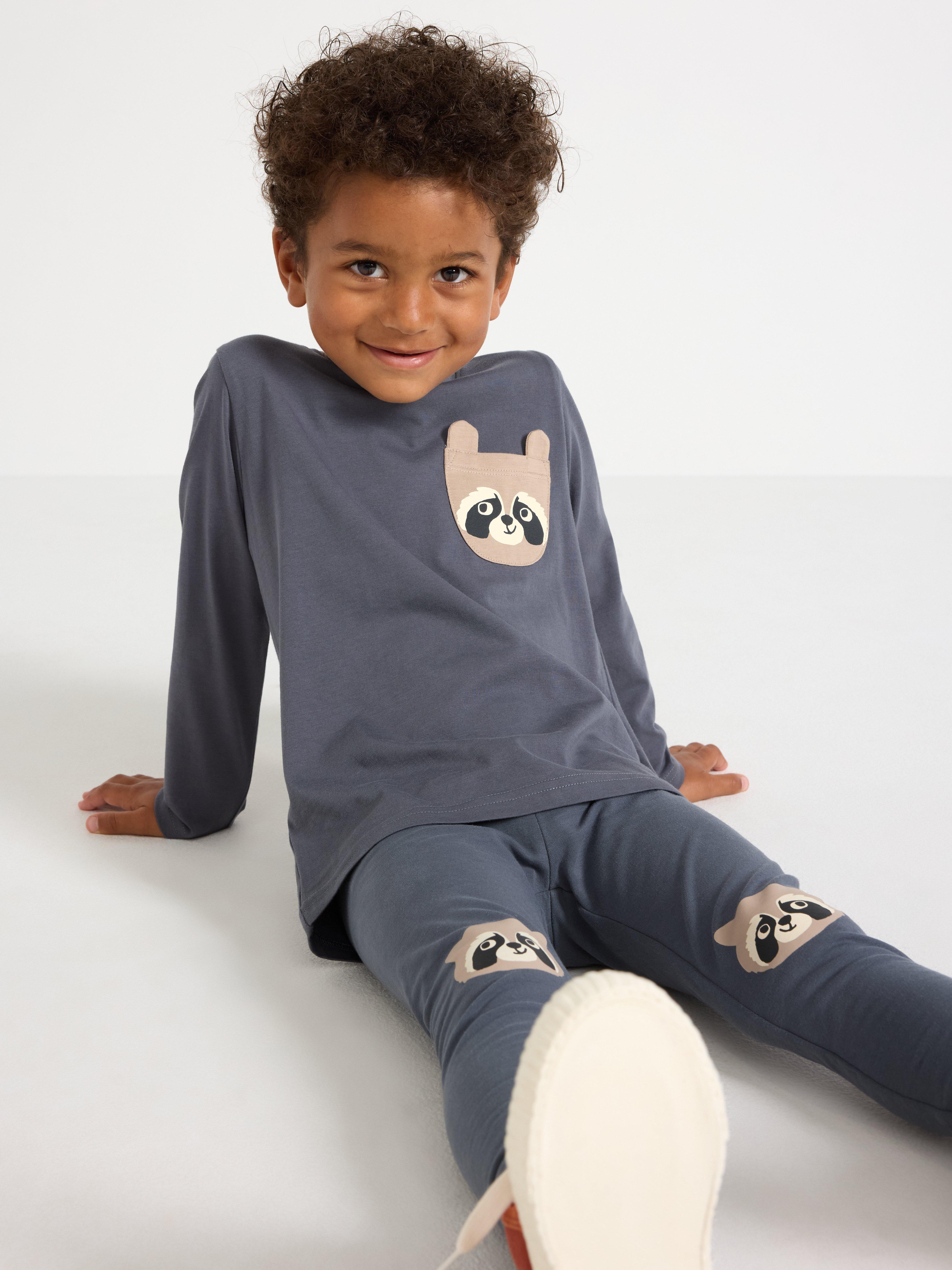 Blusa de manga comprida cinza escuro
