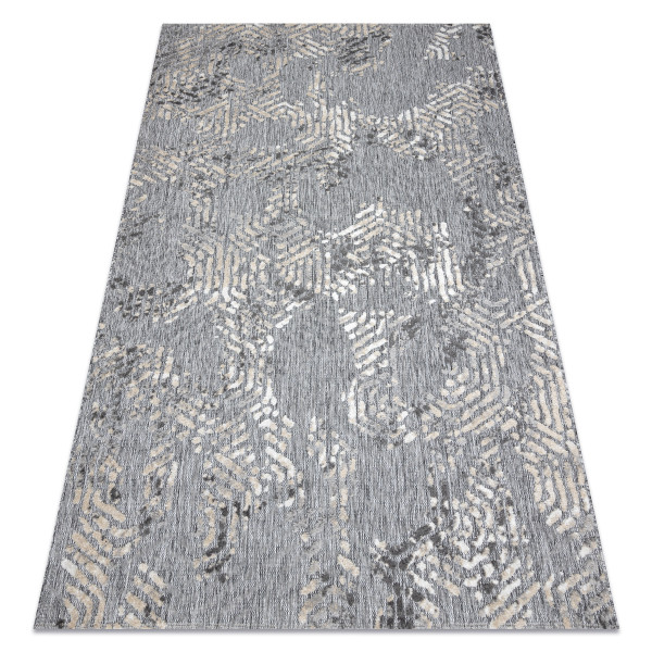 Dywan Strukturalny SOLE D3842 Heksagony - 80x150 cm