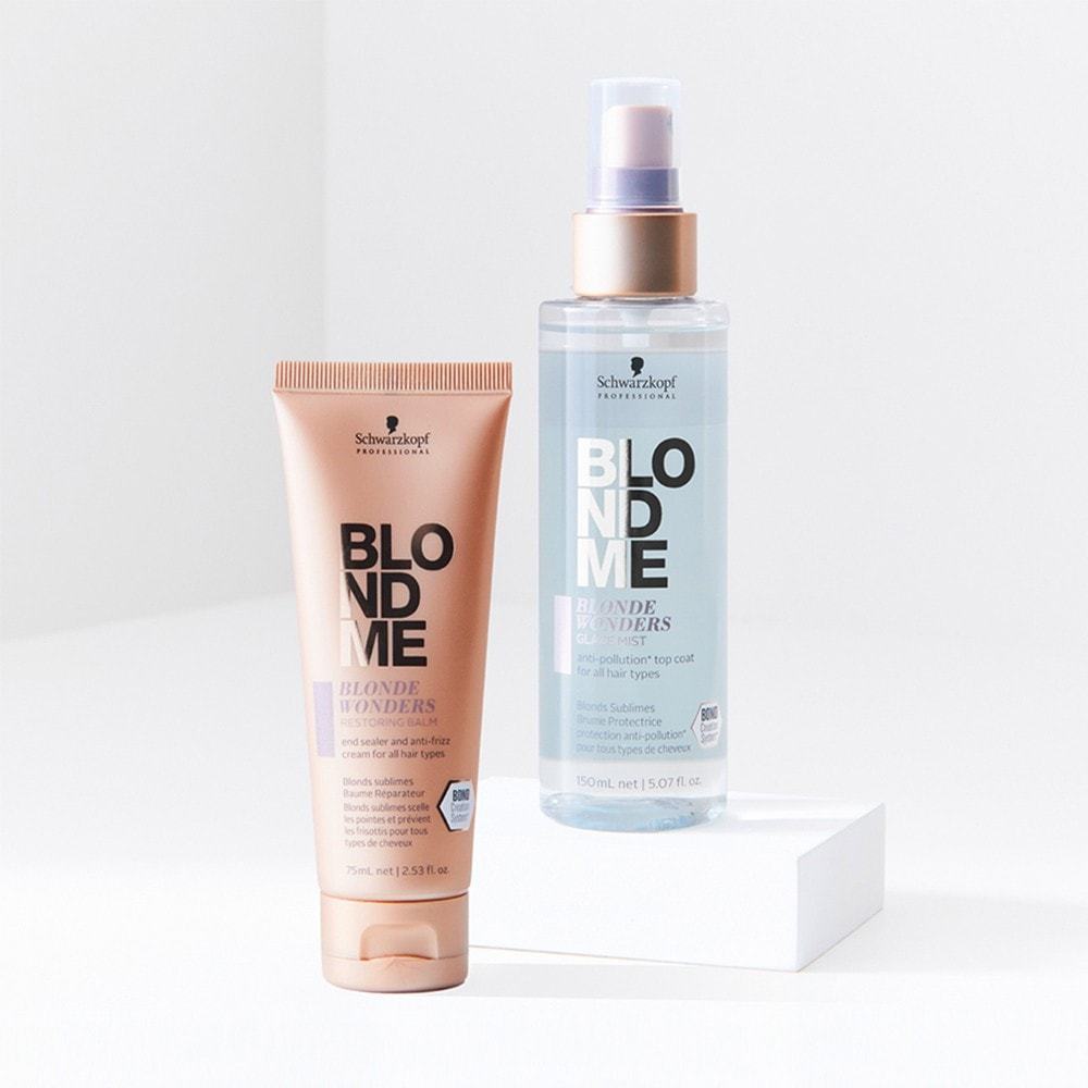 Schwarzkopf Professional Conditioner BLONDEME Blonde Wonders štetec na mihalnice - 150 ml