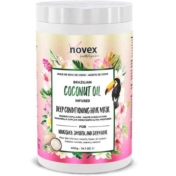 Maschera per capelli intensiva all'olio di cocco Novex