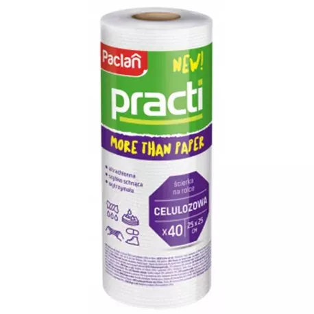 Paclan Practi ściereczka na rolce 40 szt.
