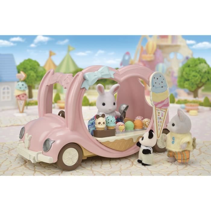 Il venditore di gelati - SYLVANIAN FAMILIES - 5651 - All'aperto - Rosa - Età 3+