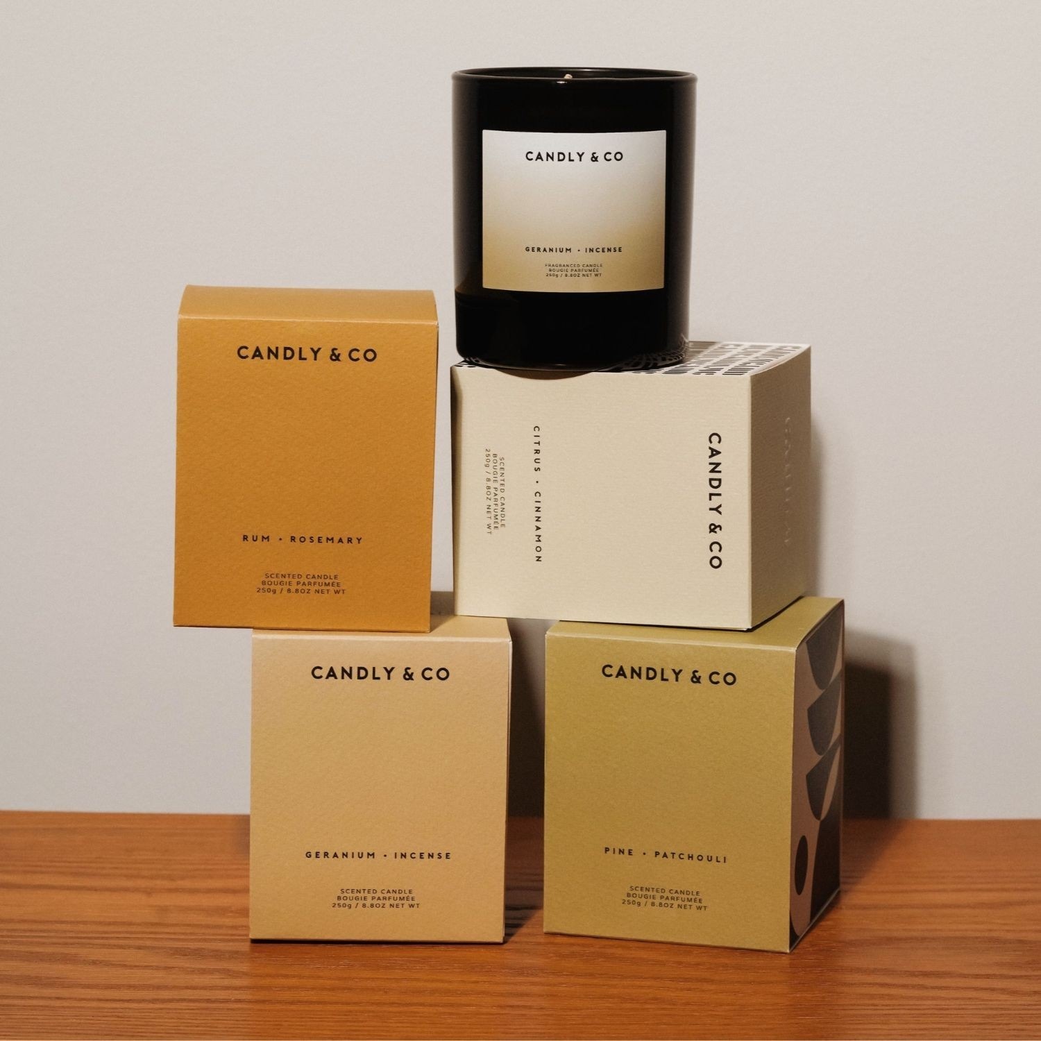 Candly&Co Bougie No.2 Rhum/Romarin