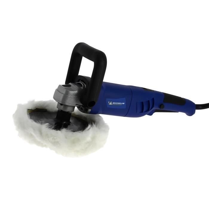 Lucidatrice professionale 230V - 1100W - MICHELIN - Disco: 180 mm - Velocità di rotazione: 600-3000 giri/min - Avviamento graduale - Schermo LCD