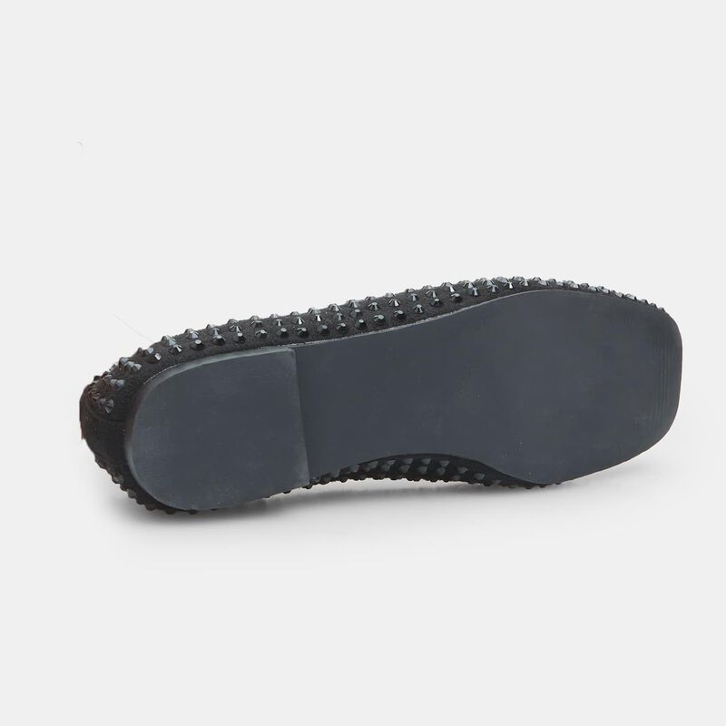 BATA RED LABEL Damskie balerinki typu Mary Jane z kryształkami