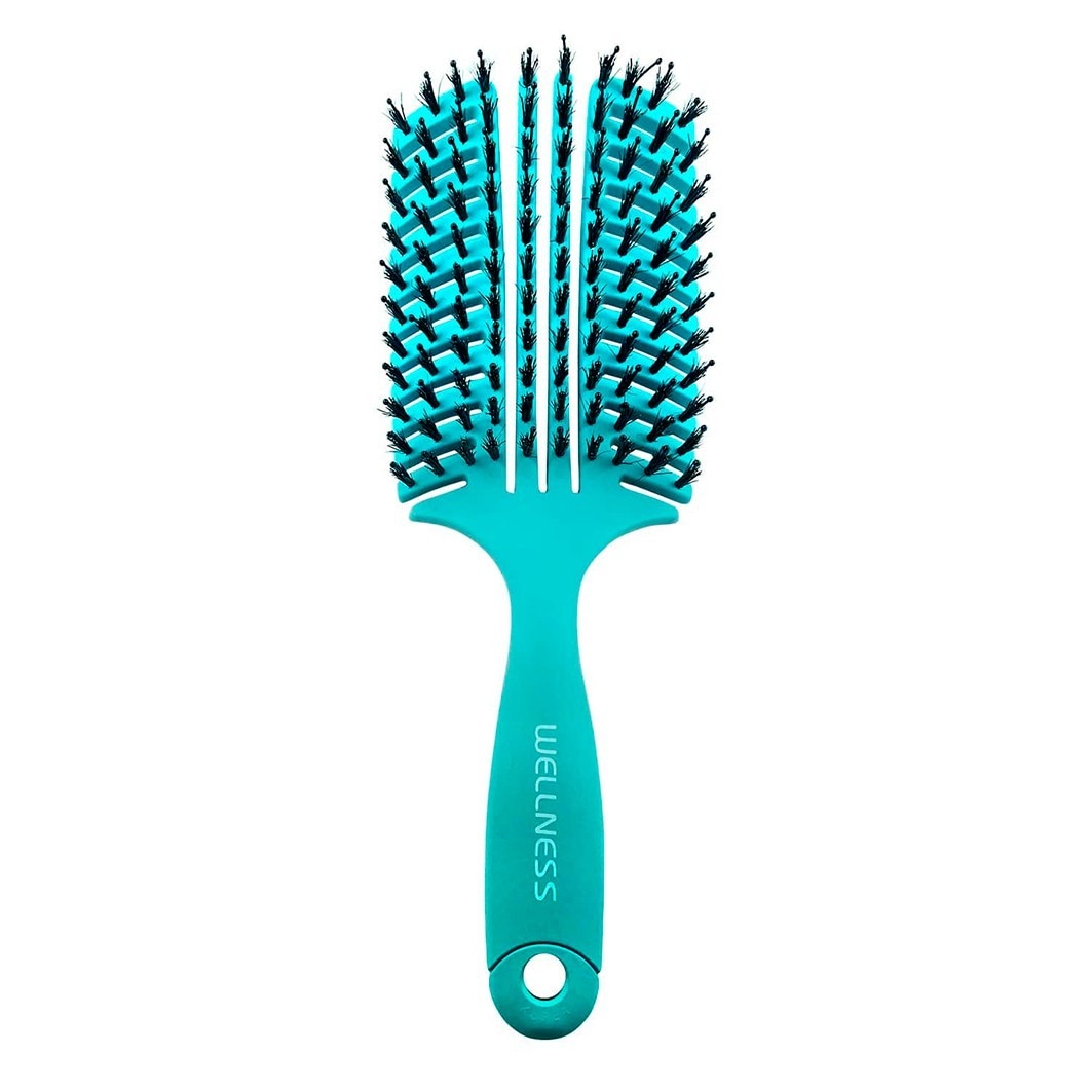 Velvære Flach- und Paddelbürsten Premium-Haarbürste Blau - 50 g