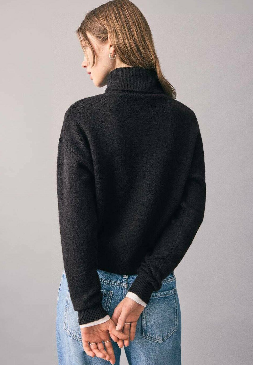 Mango Kids TEEN - Jumper - zwart