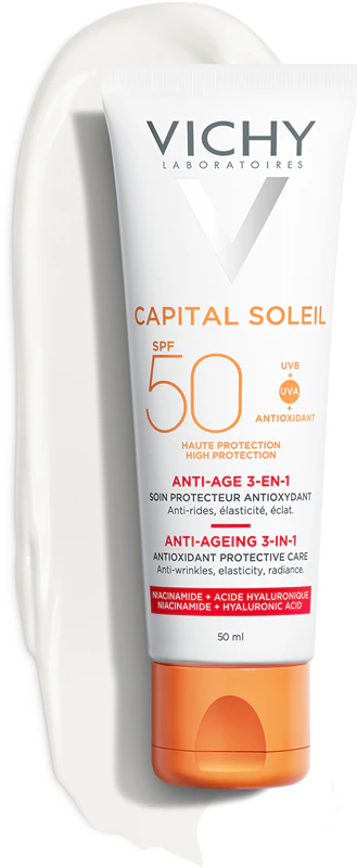 Creme antienvelhecimento Vichy Capital Soleil FPS 50