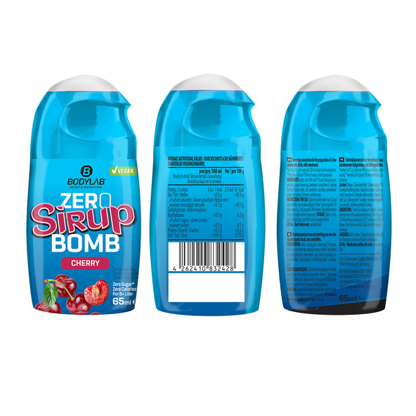 Bombă cu sirop zero, mix de 5 bucăți
