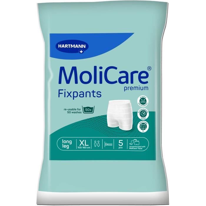 Fixpants Incontinence - HARTMANN - Modèle XL - 5 pièces - Aide médicale - Urinaire