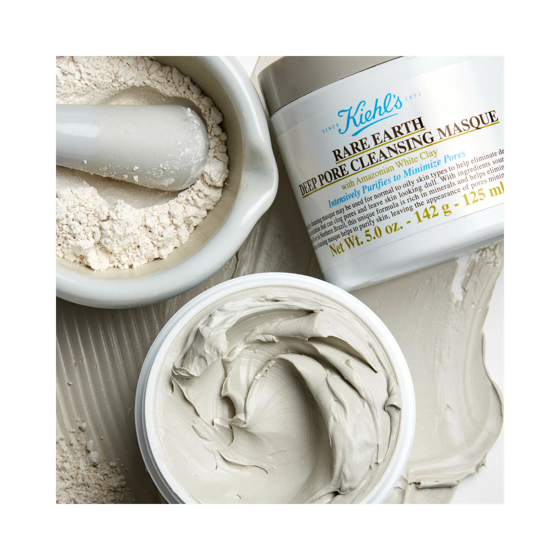 Mască de curățare profundă a porilor cu extract de pământ rar 125 ml - Kiehl's