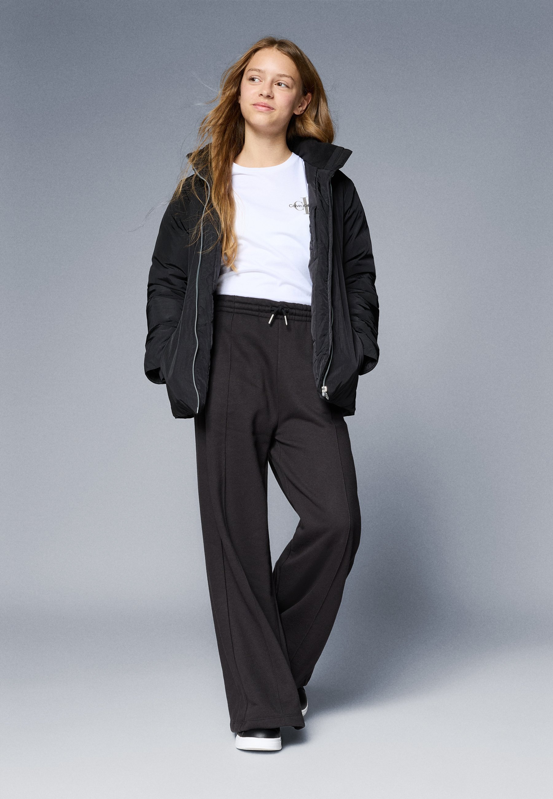 Calvin Klein Jeans winterjas - zwart