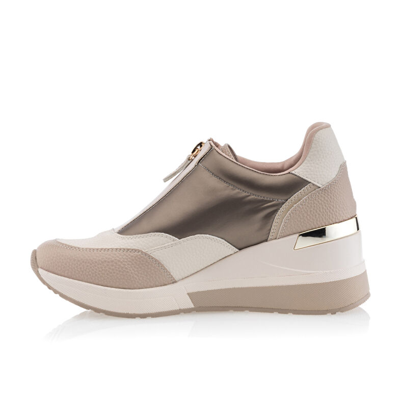 Καλάθια / αθλητικά παπούτσια Femme Beige