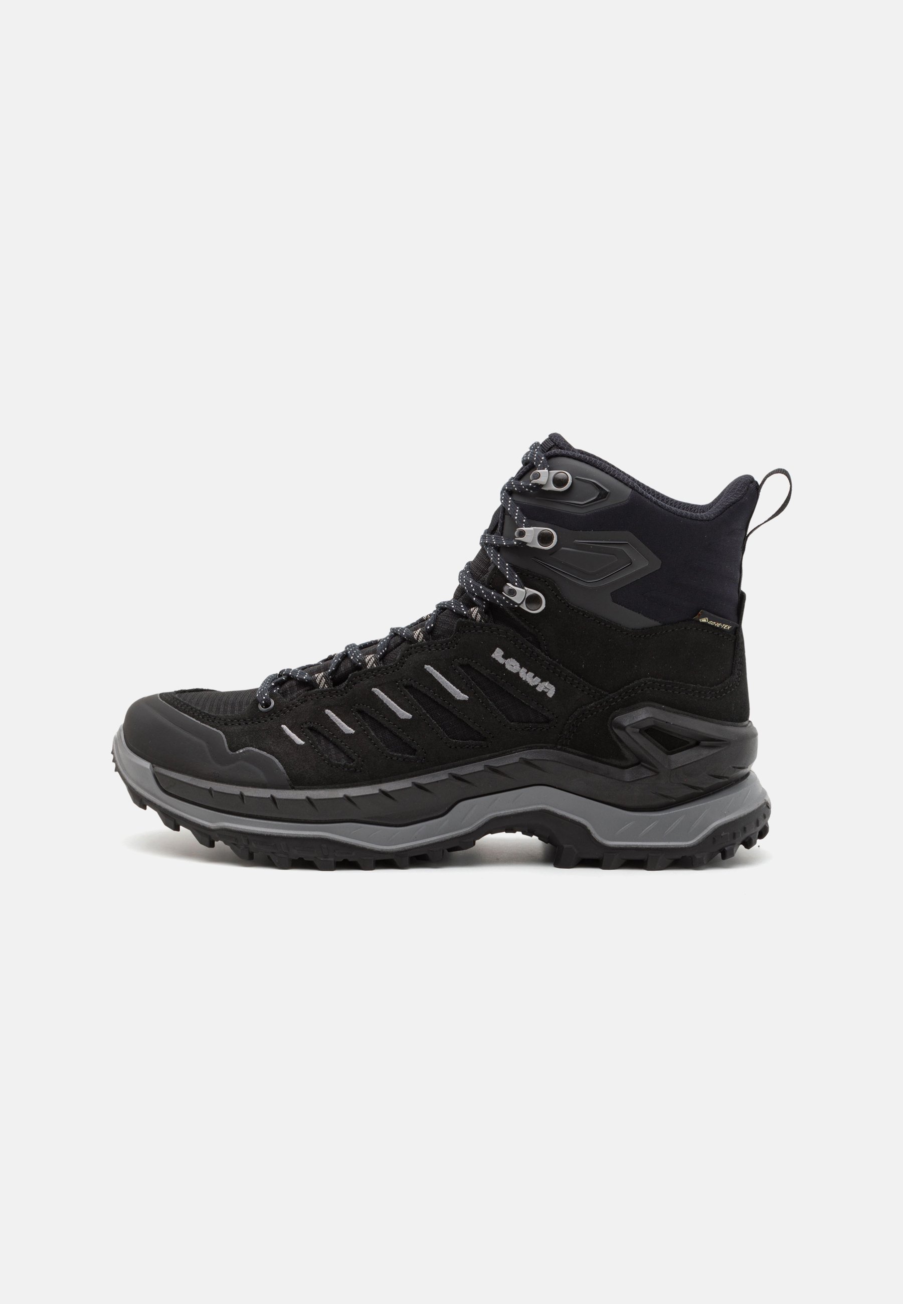Lowa INNOVO GTX MID - Wandelschoenen - zwart/grijs