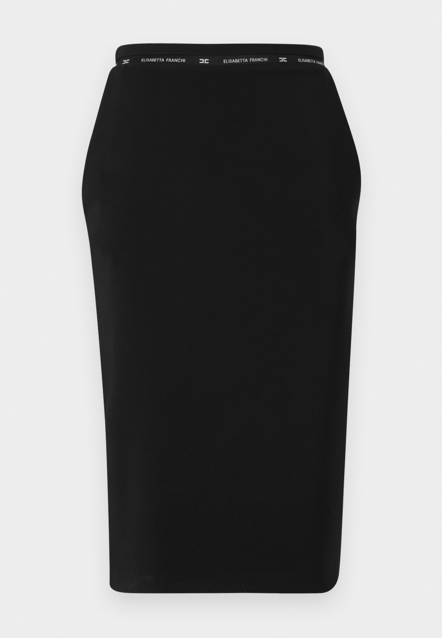 Jupe crayon Elisabetta Franchi pour femme - noire