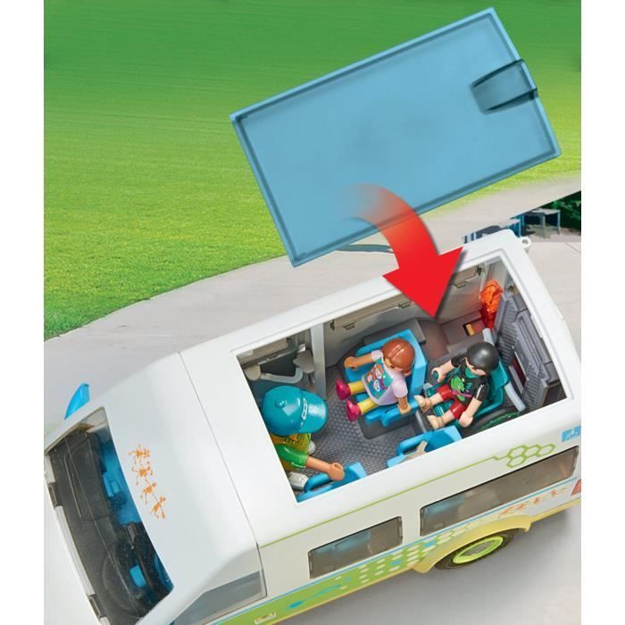PLAYMOBIL 71329 School Bus, City Life, School, 53 pieces, Ages 4+
