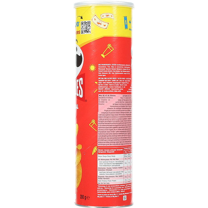 Pringles 200 g, origineel