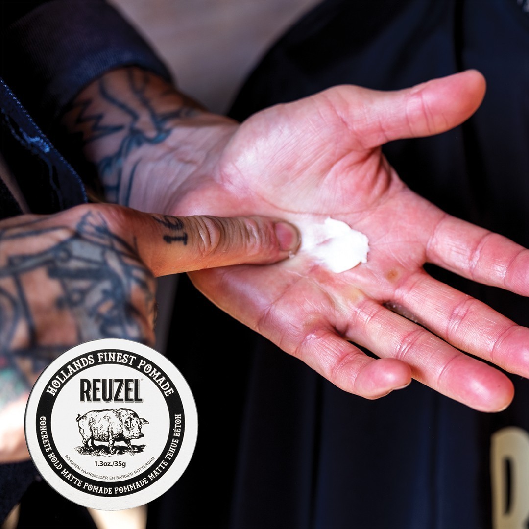 Reuzel krema za kosu Concrete Hold mat pomada - 95 g
