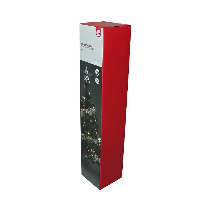 Mini árbol de Navidad Home Skrim de 60 cm con 20 luces LED.