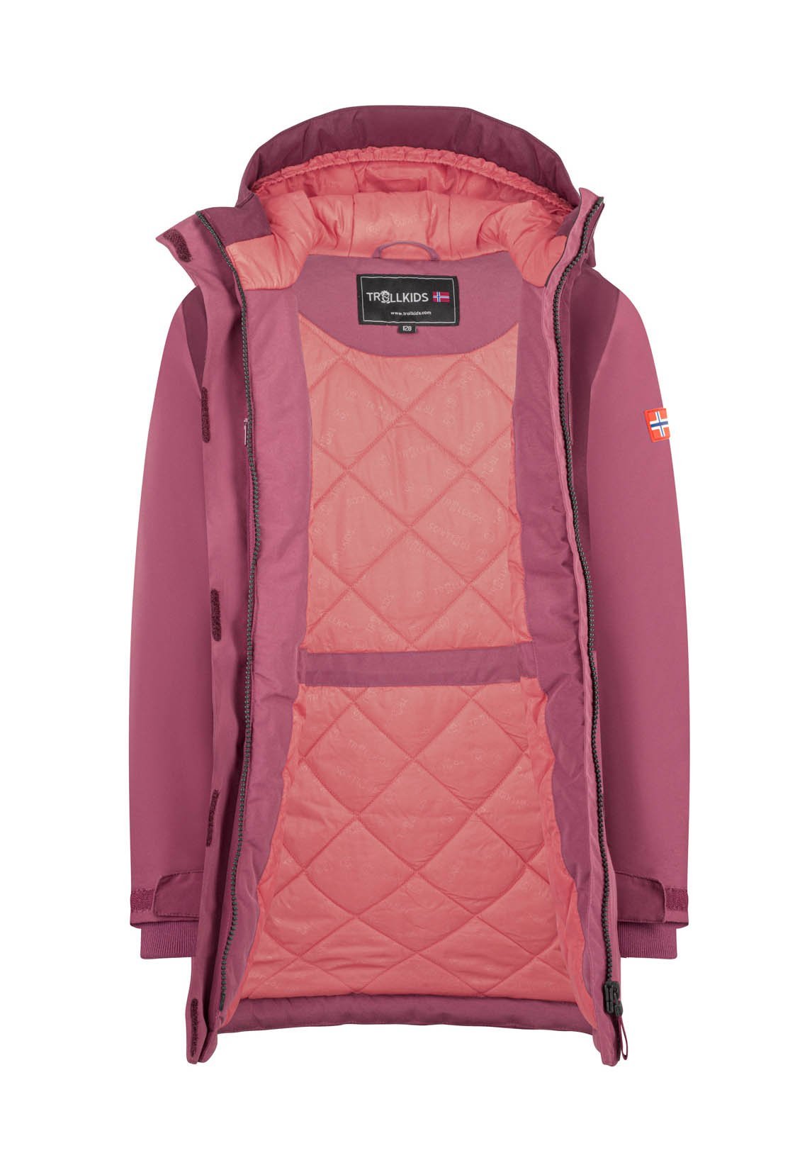 TROLLKIDS HOVDEN COAT - Veste d'hiver - redwood salmon