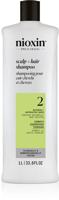 Nioxin System 2 Scalp + Hair Shampoo Šampón proti rednutiu vlasov