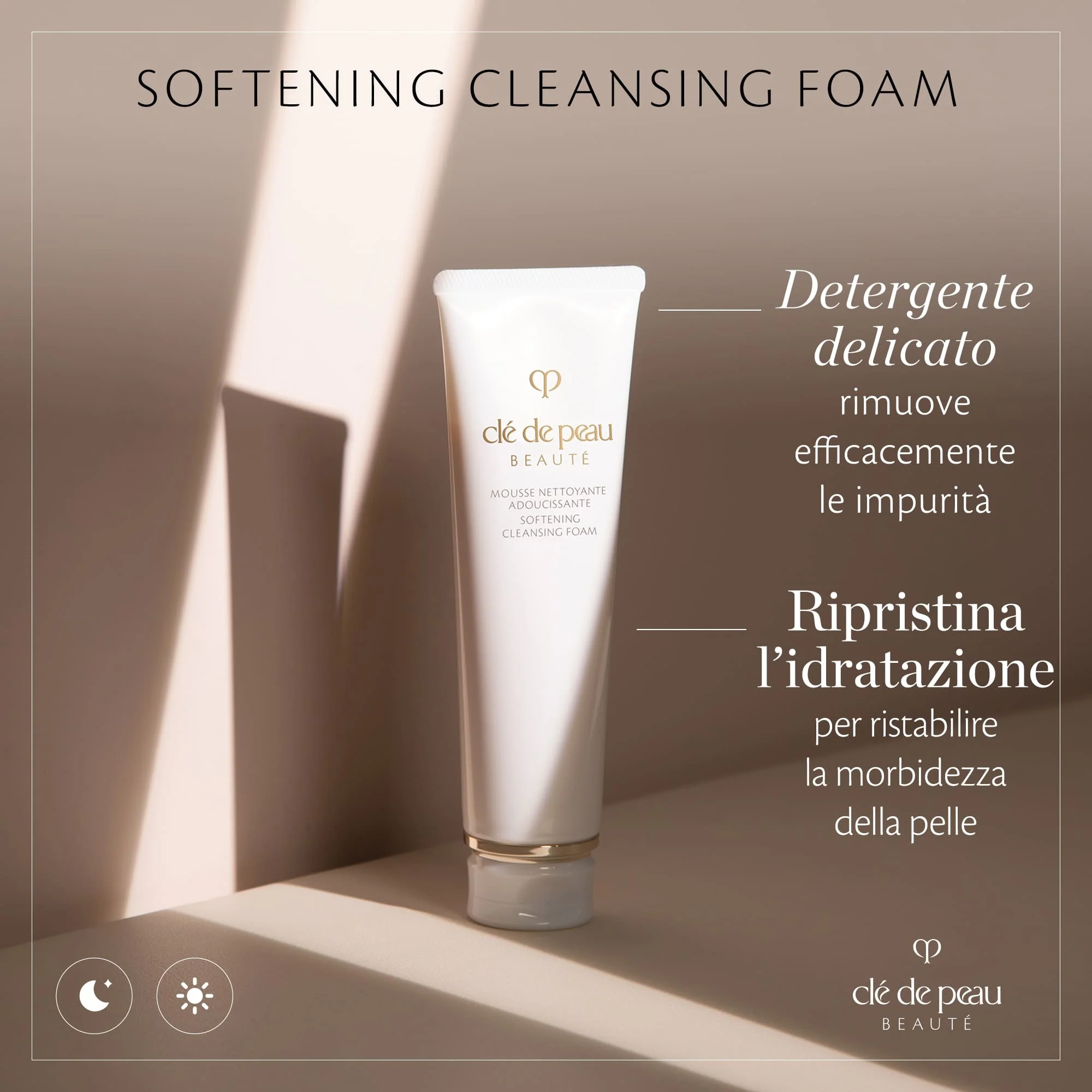 Detergenti Softening Cleansing Foam - Crema detergente viso, Mousse detergente viso